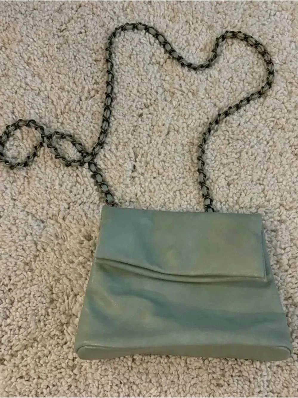 Anthropologie Fold-Over Crossbody Bag